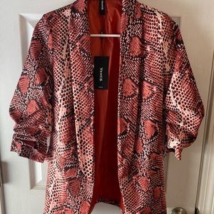 Snakeskin Blazer